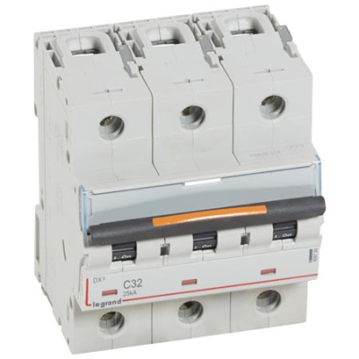 Автоматический выключатель 3P 32 A C 25kA Legrand DX3 Legrand DX3 409784