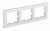 Рамка 3-постовая мрамор Schneider Electric AtlasDesign Nature Крем Роял Systeme Electric AtlasDesign Nature ATN343103