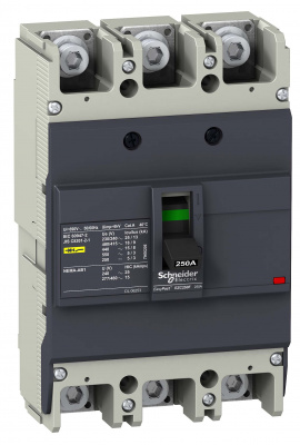 Автоматический выключатель 3P 125A 18kA Schneider Electric EasyPact EZC Schneider Electric EasyPact EZC EZC250F3125