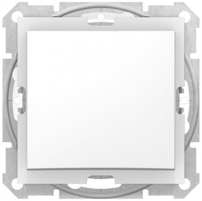 Переключатель 1-клавишный 10A IP44 Schneider Electric Sedna Белый Schneider Electric Sedna SDN0400521