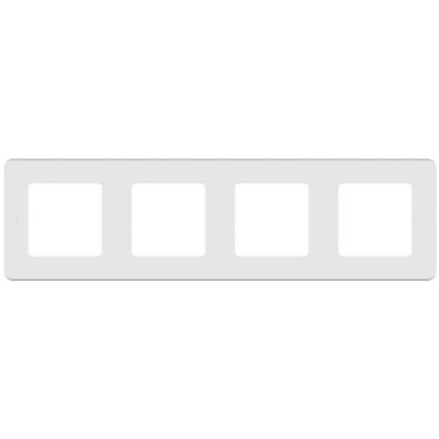 Рамка декоративная универсальная, 4 поста, Legrand Inspiria Белый Legrand Inspiria 673960