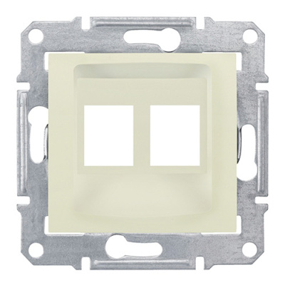 Адаптер для коннекторов АМР двойной, бежевый Schneider Electric Schneider Electric  SDN4400647
