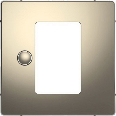 Центральная накладка для сенсорного термостата SD Merten D-Life Никель Merten D-Life MTN5775-6050