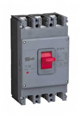 Автоматический выключатель для защиты двигателей 3P 200A 50kA DEKraft ВА-305М DEKraft ВА-305М 22817DEK