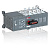 Рубильник реверсивный с моторным приводом, до 160A 4P, -O- / с ручкой ABB OTM160E4CM24D