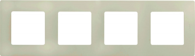 Рамка 4-постовая Legrand Etika Cлоновая кость Legrand Etika 672514
