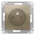 Розетка без заземления 16A механизм Schneider Electric AtlasDesign Шампань Systeme Electric AtlasDesign ATN000541