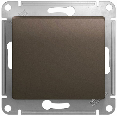 Переключатель перекрестный (схема 7) 10AX механизм Systeme Electric Glossa Шоколад Systeme Electric Glossa GSL000871