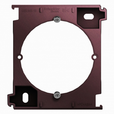 Расширение коробки наружного монтажа Systeme Electric Glossa Баклажановый Systeme Electric Glossa GSL001100C