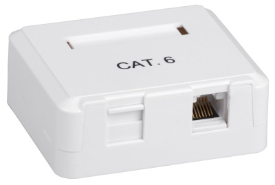 Настенная инф.розетка RJ-45, кат.6, 2-порта ITK ITK  CS2-1C6U-22