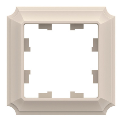 SE AtlasDesign ANTIQUE Рамка 1-постовая Бежевый Systeme Electric AtlasDesign ATN100201