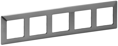 Рамка 5-постовая Legrand Valena Life Сталь Legrand Valena Life 754155