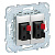 Аудиорозетка 2-ая Schneider Electric Unica Top Алюминий