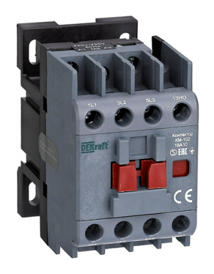 DEKraft КМ-102 Контактор 18А 36В_АС АС3_ АС4 1НО+1НЗ DEKraft КМ-102 21913DEK