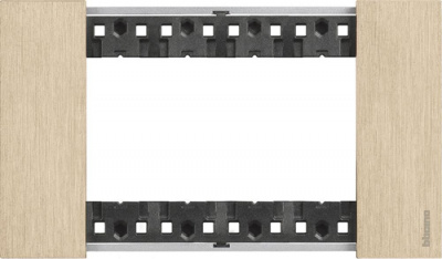 Золото Рамка итальянский стандарт 4 мод Bticino LivingNow Bticino Living now KA4804ZW