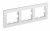 Рамка 3-постовая мрамор Schneider Electric AtlasDesign Nature Крем Роял Systeme Electric AtlasDesign Nature ATN343103