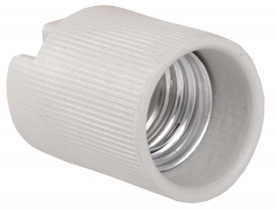 Патрон подвесной керамический E40 (стикер) / белый IEK Пкр40-16-К43 IEK Пкр EPC30-04-01-K01