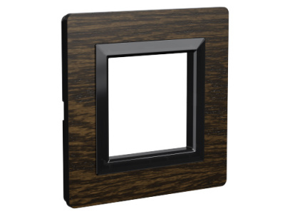 Рамка из натурального дерева, "Avanti", венге, 2 модуля DKC DKC Avanti 4402842DKC