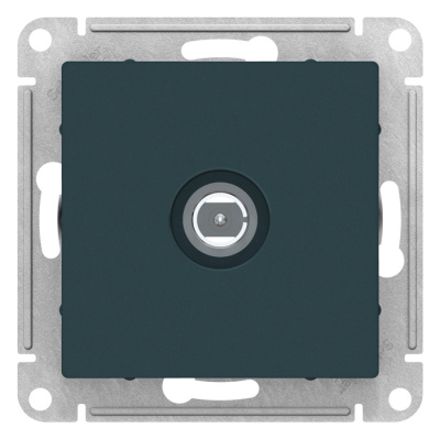Розетка TV одиночная Schneider Electric AtlasDesign Изумруд Systeme Electric AtlasDesign ATN000893