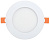 Светильник LED белый круг 7Вт 4000К IP20 IEK ДВО 1602 