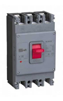 Автоматический выключатель для защиты двигателей 3P 250A 50kA DEKraft ВА-305М DEKraft ВА-305М 22819DEK
