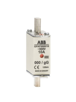 Предохранитель OFAF000H40 40A тип gG размер000, до 500В ABB ABB  1SCA022627R1120