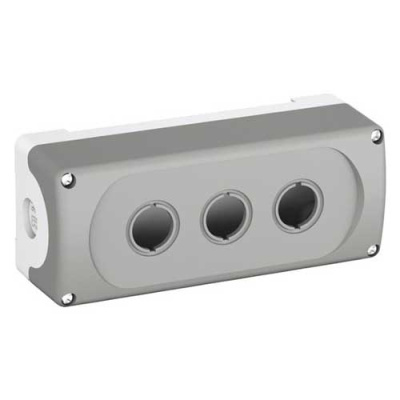 Корпус кнопочного поста MEP3-0 на 3 элемента пластиковый ABB ABB  1SFA611813R1000