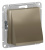 Вывод кабеля механизм Schneider Electric AtlasDesign Шампань Systeme Electric AtlasDesign ATN000599